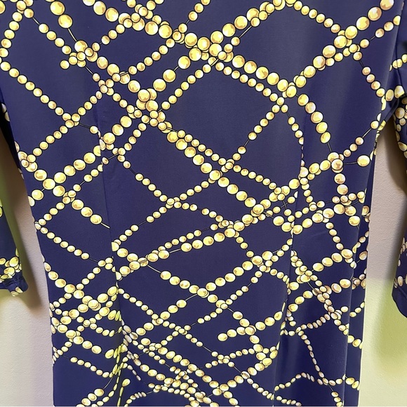 J McLaughlin ~Panama Signature Catalina Cloth 3/4 Sleeve Dress in size Medium - Picture 9 of 13